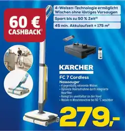Euronics Berlet KARCHER Nasssauger FC 7 Cordless Angebot