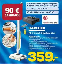 Euronics Berlet KÄRCHER Bodenwischer FC 8 Smart Signature Line Angebot