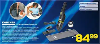 Euronics Berlet KARCHER Akku-Handstaubsauger CVH Anniversary Edition Angebot