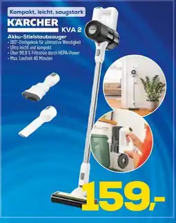 Euronics Berlet KÄRCHER Akku-Stielstaubsauger KVA 2 Angebot
