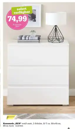 Höffner Kommode „Ben" Angebot