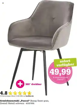 Höffner Armlehnenstuhl „Pascal" Angebot