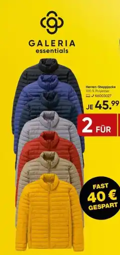 Galeria GALERIA essentials Herren-Steppjacke Angebot
