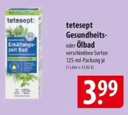 Famila Nord Ost tetesept Gesundheits- oder Ölbad Angebot