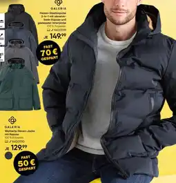 Galeria GALERIA Wattierte Herren-Jacke mit Kapuze Angebot