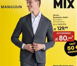 Galeria MANGUUN Herren- Baukasten-Sakko Angebot