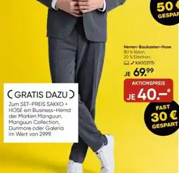 Galeria MANGUUN Herren-Baukasten-Hose Angebot