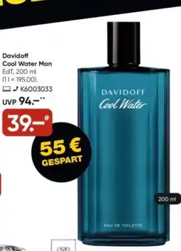 Galeria Davidoff Cool Water Man EdT Angebot