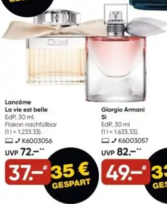 Galeria Lancôme La vie est belle EdP Angebot