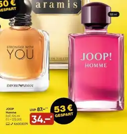 Galeria JOOP Homme EdT Angebot