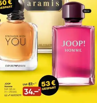 Galeria JOOP Homme EdT Angebot