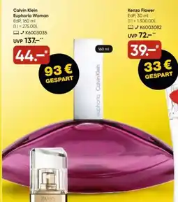Galeria Calvin Klein Euphoria Woman EdP Angebot
