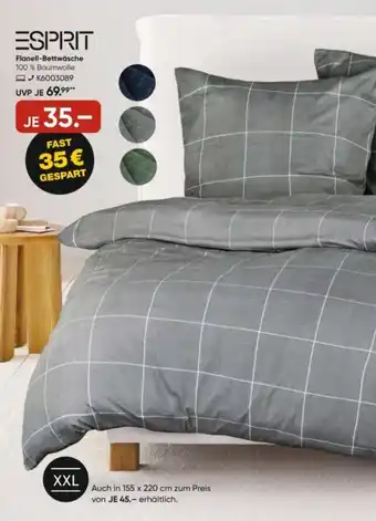 Galeria ESPRIT Flanell-Bettwäsche Angebot