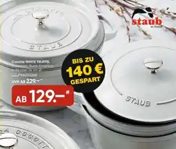 Galeria staub Cocotte WHITE TRUFFEL Gusseisen Angebot