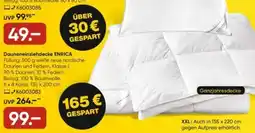 Galeria billerbeck Dauneneinziehdecke ENRICA Angebot