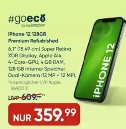 Galeria #goeco by mySWOOOP iPhone 12 128GB Premium Refurbished Angebot