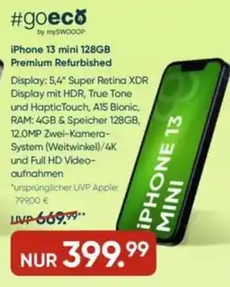 Galeria #goeco by mySWOOOP iPhone 13 mini 128GB Premium Refurbished Angebot