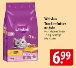 Famila Nord Ost Whiskas Trockenfutter mit Huhn Angebot