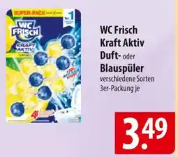 Famila Nord Ost WC Frisch Kraft Aktiv Duft- oder Blauspüler Angebot