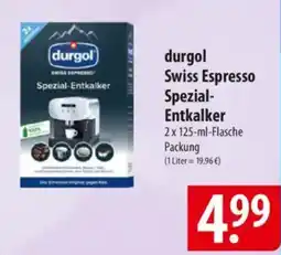 Famila Nord Ost durgol Swiss Espresso Spezial- Entkalker Angebot
