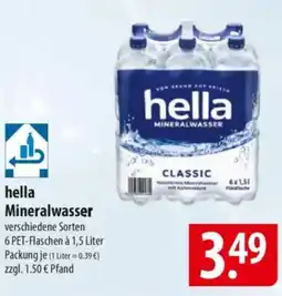 Famila Nord Ost hella Mineralwasser Angebot