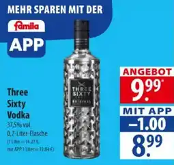Famila Nord Ost Three Sixty Vodka Angebot