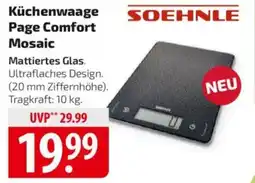 Famila Nord Ost Küchenwaage Page Comfort Mosaic SOEHNLE Angebot