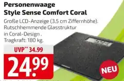 Famila Nord Ost Personenwaage Style Sense Comfort Coral Angebot