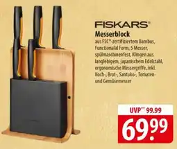 Famila Nord Ost FISKARS Messerblock Angebot