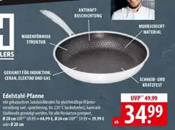 Famila Nord Ost HENSSLERS Edelstahl-Pfanne Angebot