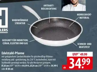 Famila Nord Ost HENSSLERS Edelstahl-Pfanne Angebot