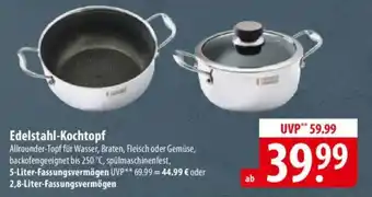 Famila Nord Ost Edelstahl-Kochtopf Angebot