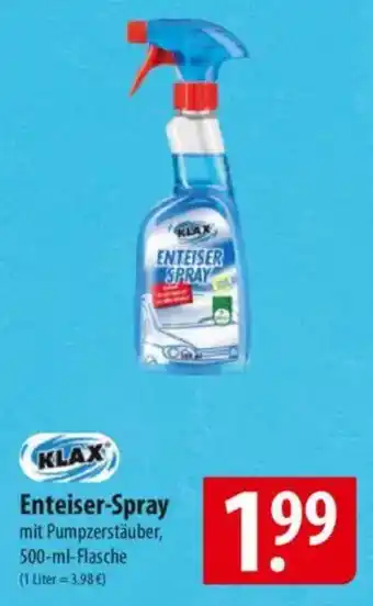 Famila Nord Ost KLAX Enteiser-Spray Angebot