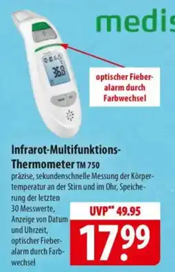 Famila Nord Ost medisana Infrarot-Multifunktions- Thermometer TM 750 Angebot