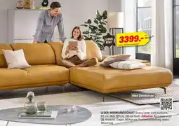 Höffner Leder-Wohnlandschaft Angebot