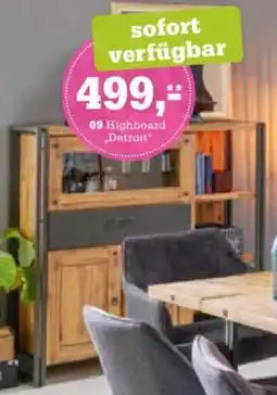 Höffner Highboard „Detroit" Angebot