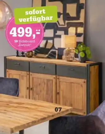 Höffner Sideboard Detroit Angebot
