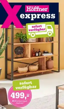 Höffner Bücherregal Detroit Angebot