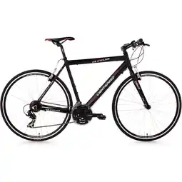 Netto Marken-Discount KS Cycling Fitnessrad 21 Gänge Fitness-Bike Lightspeed (Black) 28 Zoll Angebot