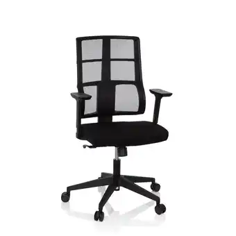 Netto Marken-Discount hjh OFFICE Profi Bürostuhl SPINIO Stoff / Netzstoff mit Armlehnen (höhenverstellbar) Angebot