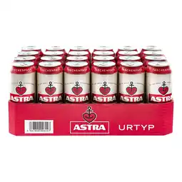 Netto Marken-Discount Astra Urtyp 4,9 % vol 0,5 Liter Dose, 24er Pack Angebot