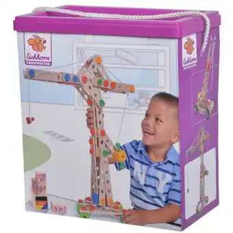 Netto Marken-Discount Eichhorn Baukasten Constructor, Kran Angebot