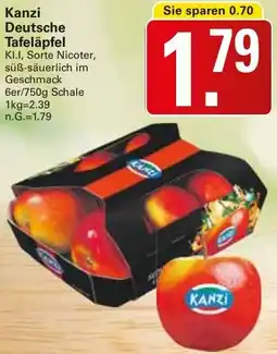 WEZ Kanzi Deutsche Tafeläpfel Angebot