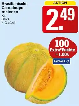 WEZ Brasilianische Cantaloupemelonen Angebot