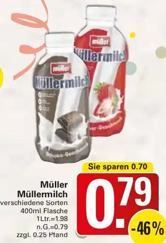 WEZ Müller Müllermilch Angebot