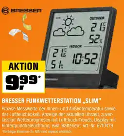 OBI BRESSER FUNKWETTERSTATION „SLIM" Angebot