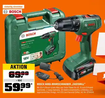 OBI BOSCH AKKU-BOHRSCHRAUBER,,EASYDRILL" Angebot
