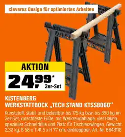 OBI KISTENBERG WERKSTATTBOCK „TECH STAND KTSS8060" 2er-Set Angebot