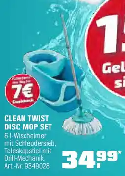 OBI LEIFHEIT CLEAN TWIST DISC MOP SET Angebot