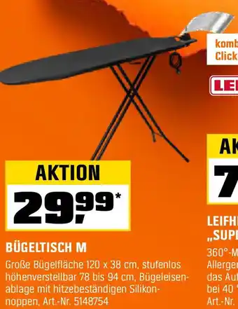 OBI BÜGELTISCH M Angebot